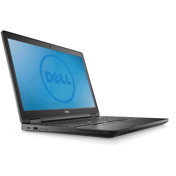 Laptop Dell Latitude 5580, 15.6" FHD, Core i5-7440HQ 2.8GHz, 8GB DDR4, 256GB SSD, Intel HD 630, Ubuntu Linux, Negru
