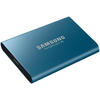 SSD Samsung Portable T5 500GB, Extern, USB 3.1 Type-C, Albastru