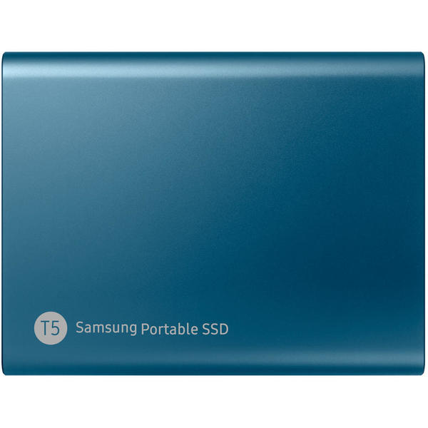 SSD Samsung Portable T5 500GB, Extern, USB 3.1 Type-C, Albastru