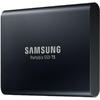 SSD Samsung Portable T5 2TB, Extern, USB 3.1 Type-C, Negru