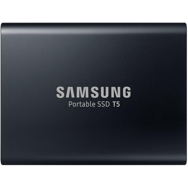 SSD Samsung Portable T5 2TB, Extern, USB 3.1 Type-C, Negru