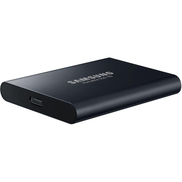 SSD Samsung Portable T5 2TB, Extern, USB 3.1 Type-C, Negru