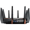 Router Wireless Asus ROG Rapture GT-AC5300, Gigabit, 802.11 a/b/g/n/ac, 1 x WAN, 8 x LAN, 1000 + 2167 + 2167Mbps, Tri Band AC5300