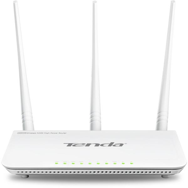 Router Wireless Tenda FH303, 802.11 b/g/n, 1 x WAN, 3 x LAN, 300Mbps
