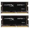 Memorie Notebook Kingston HyperX Impact, 16GB, DDR4, 2666MHz, CL15, 1.2V, Kit Dual Channel