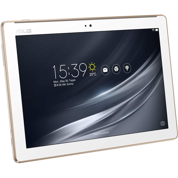 Tableta Asus ZenPad 10 (Z301MFL), 10.1" IPS, Quad-Core 1.45GHz, 2GB RAM, 16GB, WiFi, Bluetooth, 4G, Android 7.0, Pearl White