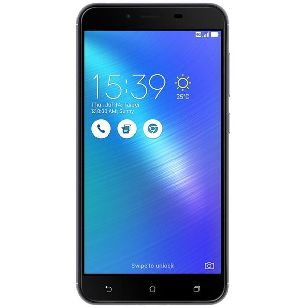 Smartphone Asus ZenFone 3 Max ZC553KL, Dual SIM, 5.5'' IPS LCD Multitouch, Octa Core 1.4GHz, 3GB RAM, 32GB, 16MP, 4G, Titanium Gray