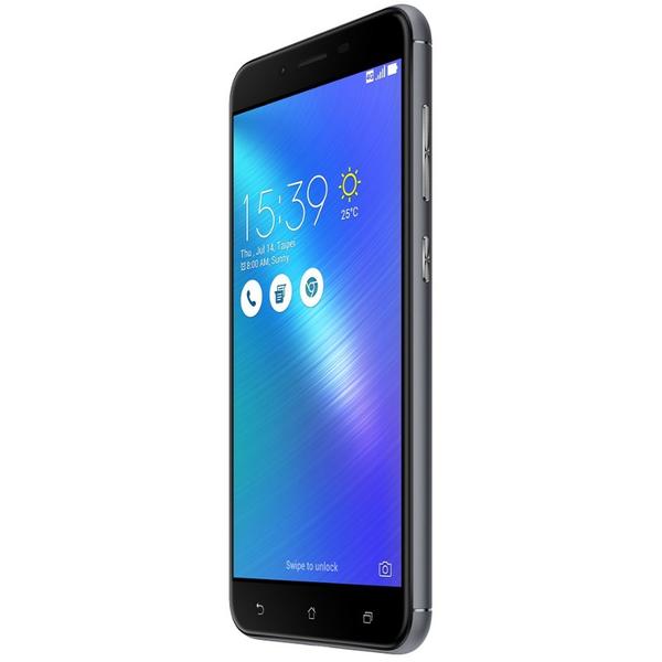 Smartphone Asus ZenFone 3 Max ZC553KL, Dual SIM, 5.5'' IPS LCD Multitouch, Octa Core 1.4GHz, 3GB RAM, 32GB, 16MP, 4G, Titanium Gray