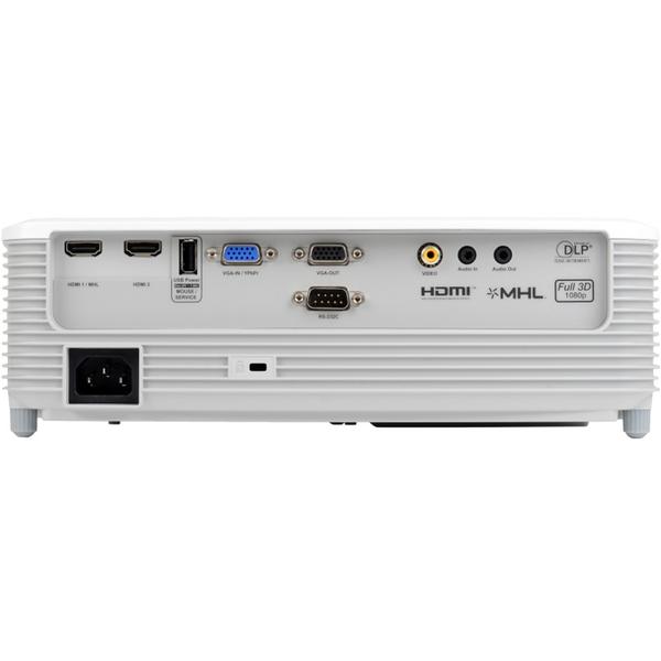 Videoproiector OPTOMA W400, 4000 ANSI, WXGA, Alb