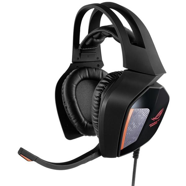 Casti gaming Asus ROG Centurion, Jack 3.5mm/USB, Negru