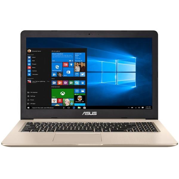 Laptop Asus VivoBook Pro 15 N580VD-DM153, 15.6'' FHD, Core i7-7700HQ 2.8GHz, 8GB DDR4, 1TB HDD, GeForce GTX 1050 4GB, Endless OS, Gold