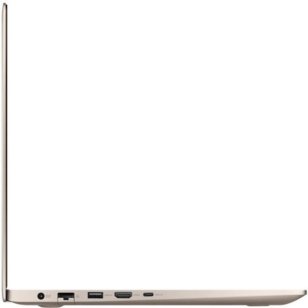 Laptop Asus VivoBook Pro 15 N580VD-DM149, 15.6'' FHD, Core i7-7700HQ 2.8GHz, 8GB DDR4, 500GB HDD + 128GB SSD, GeForce GTX 1050 2GB, Endless OS, Gold