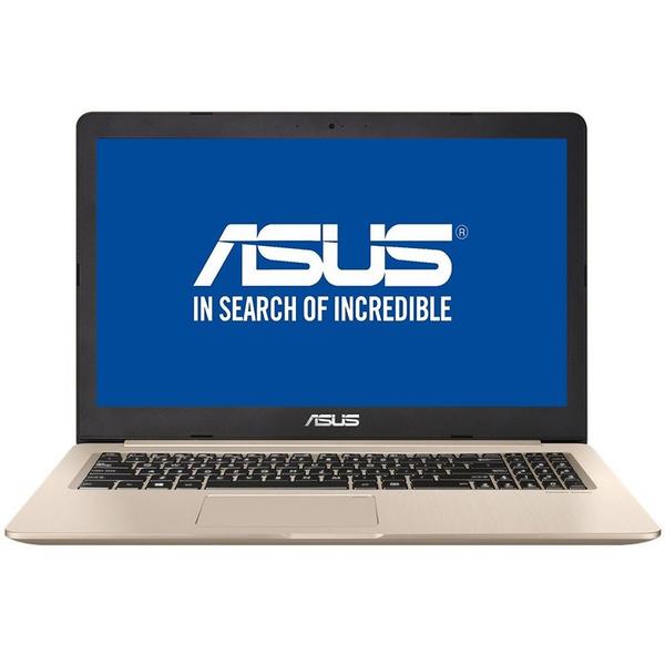 Laptop Asus VivoBook Pro 15 N580VD-DM290, 15.6'' FHD, Core i5-7300HQ 2.5GHz, 4GB DDR4, 1TB HDD, GeForce GTX 1050 2GB, Endless OS, Gold