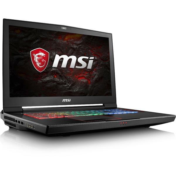 Laptop MSI GT73EVR 7RE Titan, 17.3" FHD, Core i7-7700HQ 2.8GHz, 16GB DDR4, 2x 256GB SSD + 1TB HDD, GeForce GTX 1070 8GB, Windows 10 Home, Negru