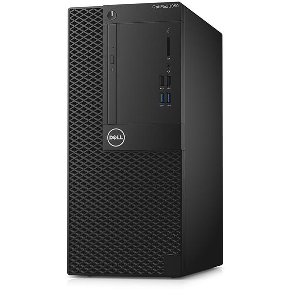 Sistem Brand Dell OptiPlex 3050 MT, Core i5-7500 3.4GHz, 8GB DDR4, 1TB HDD, Intel HD 630, VGA, Ubuntu Linux, Negru