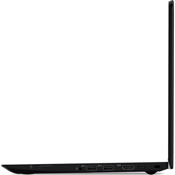 Laptop Lenovo ThinkPad 13 (2nd Gen), 13.3'' FHD, Core i5-7200U 2.5GHz, 8GB DDR4, 256GB SSD, Intel HD 620, FingerPrint Reader, Win 10 Pro 64bit, Negru