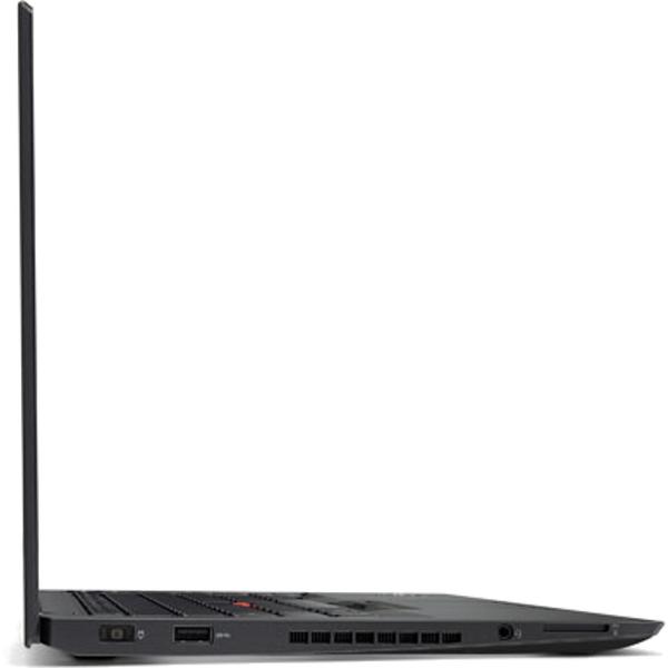Laptop Lenovo ThinkPad T470s, 14.0'' FHD, Core i7-7500U 2.7GHz, 16GB DDR4, 512GB SSD, Intel HD 620, 4G LTE, FingerPrint Reader, Win 10 Pro 64bit, Negru