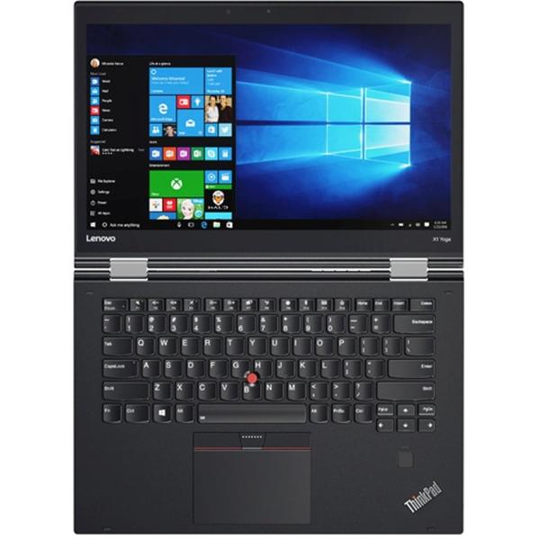 Laptop Lenovo ThinkPad X1 Yoga (2nd Gen), 14.0'' WQHD Touch, Core i7-7500U 2.7GHz, 8GB DDR3, 512GB SSD, Intel HD 620, 4G LTE, FingerPrint Reader, Win 10 Pro 64bit, Negru
