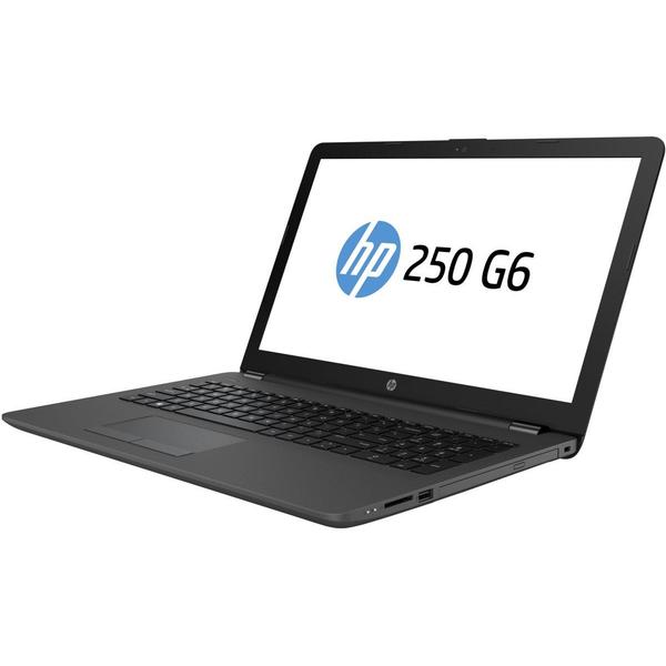 Laptop HP 250 G6, 15.6" HD, Celeron N3060 1.6GHz, 4GB DDR3L, 500GB HDD, Intel HD 400, FreeDOS, Negru