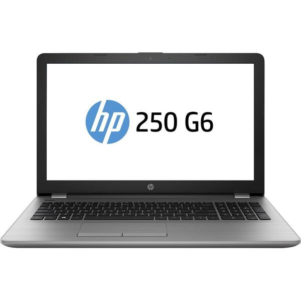 Laptop HP 250 G6, 15.6" FHD, Core i5-7200U 2.5GHz, 8GB DDR4, 256GB SSD, Intel HD 620, Free DOS, Argintiu