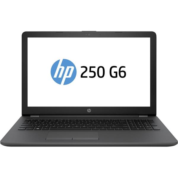 Laptop HP 250 G6, 15.6" HD, Celeron N3060 1.6GHz, 4GB DDR3L, 1TB HDD, Intel HD 400, FreeDOS, Negru