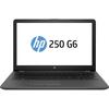 Laptop HP 250 G6, 15.6" HD, Core i3-6006U 2.0GHz, 4GB DDR4, 500GB HDD, Intel HD 520, FreeDOS, Negru