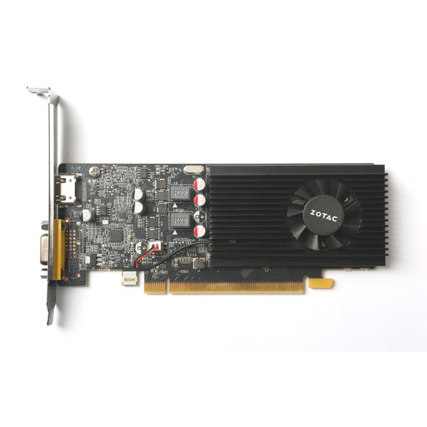 Placa video Zotac GeForce GT 1030, 2GB GDDR5, 64 biti, Low Profile