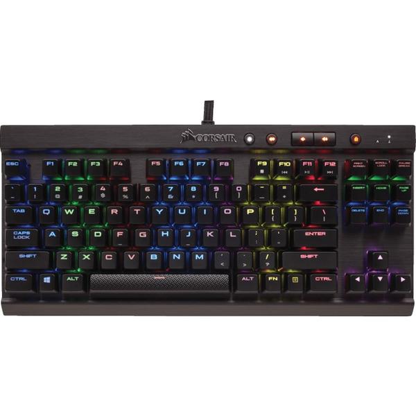 Tastatura gaming Corsair K65 RAPIDFIRE Compact, USB, Layout US, Negru