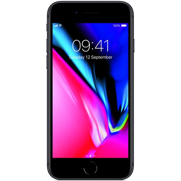 Smartphone Apple iPhone 8, Single SIM, 4.7'' LED-backlit IPS LCD Multitouch, Hexa Core, 2GB RAM, 256GB, 12MP, 4G, Space Gray