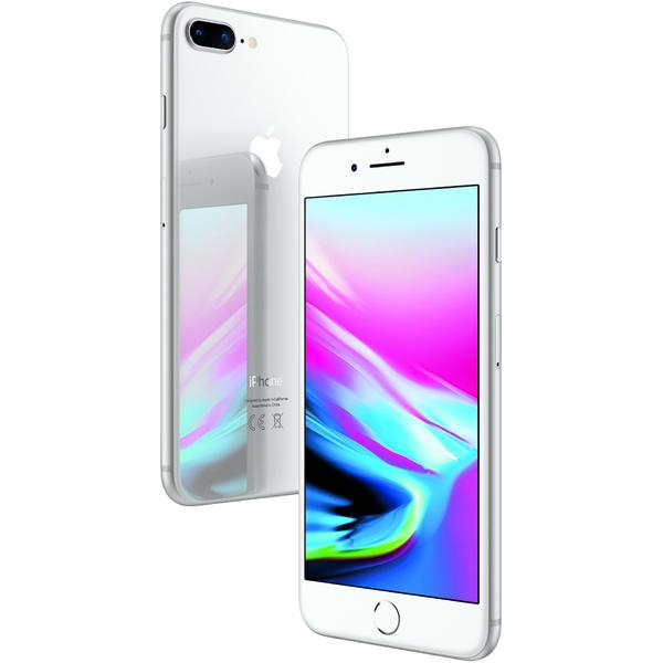 Smartphone Apple iPhone 8 Plus, Single SIM, 5.5'' LED-backlit IPS LCD Multitouch, Hexa Core, 3GB RAM, 64GB, Dual 12MP + 12MP, 4G, Silver