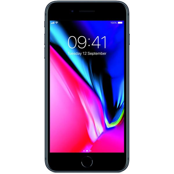 Smartphone Apple iPhone 8 Plus, Single SIM, 5.5'' LED-backlit IPS LCD Multitouch, Hexa Core, 3GB RAM, 64GB, Dual 12MP + 12MP, 4G, Space Gray