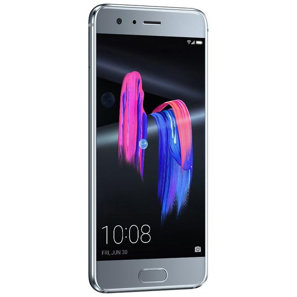 Smartphone Huawei Honor 9, Dual SIM, 5.15'' LTPS IPS LCD Multitouch, Octa Core 2.4GHz + 1.8GHz, 4GB RAM, 64GB, Dual 20MP + 12MP, 4G, Glacier Grey