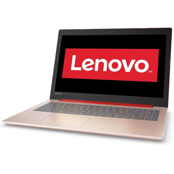 Laptop Lenovo IdeaPad 320-15IAP, 15.6" FHD, Celeron N3450 1.10GHz, 4GB DDR3L, 500GB HDD, Intel HD 500, FreeDOS, Rosu