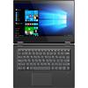 Laptop Lenovo Yoga 520-14IKB, 14.0" FHD Touch, Core i7-7500U 2.7GHz, 8GB DDR4, 1TB HDD, Intel HD 620, Win 10 Home, Negru