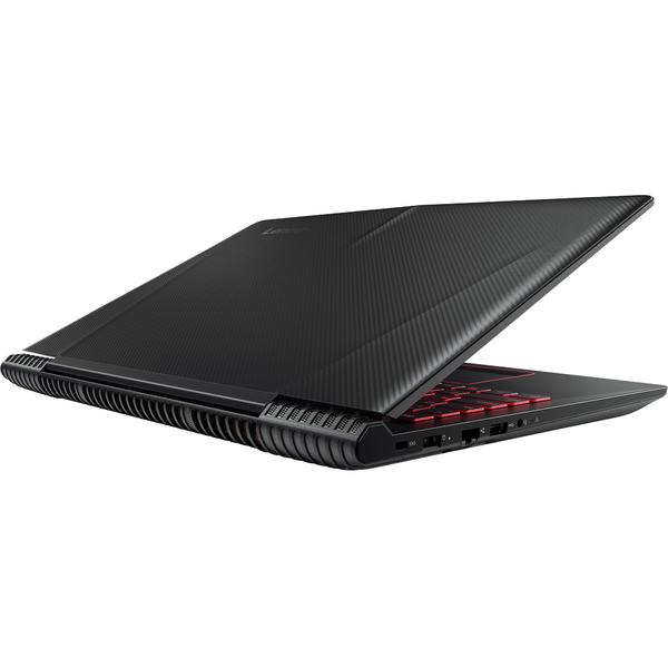 Laptop Lenovo Legion Y520-15, 15.6" FHD, i5-7300HQ 2.5GHz, 8GB DDR4, 128GB SSD + 1TB HDD, GeForce GTX 1050 Ti 4GB, FreeDOS, Negru