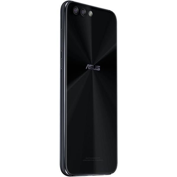Smartphone Asus ZenFone 4 ZE554KL, Dual SIM, 5.5'' IPS LCD Multitouch, Octa Core 2.2GHz + 1.8GHz, 4GB RAM, 64GB, Dual 12MP + 8MP, 4G, Midnight Black