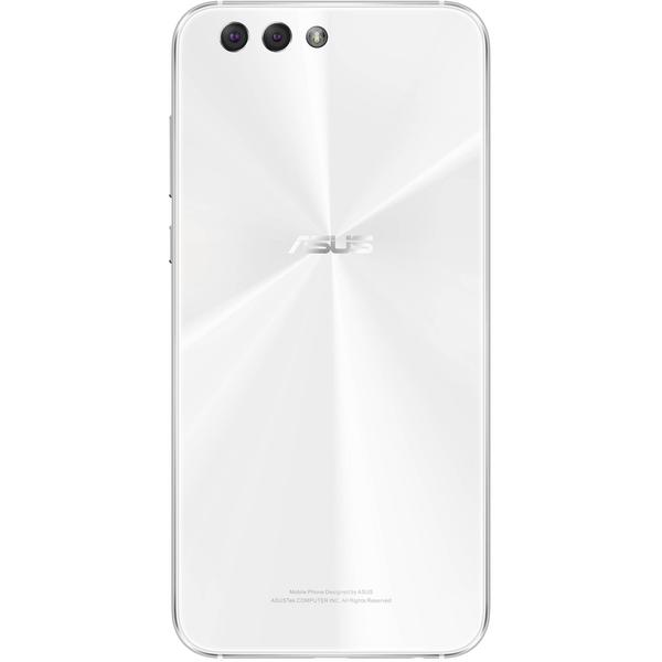 Smartphone Asus ZenFone 4 ZE554KL, Dual SIM, 5.5'' IPS LCD Multitouch, Octa Core 2.2GHz + 1.8GHz, 4GB RAM, 64GB, Dual 12MP + 8MP, 4G, Moonlight White