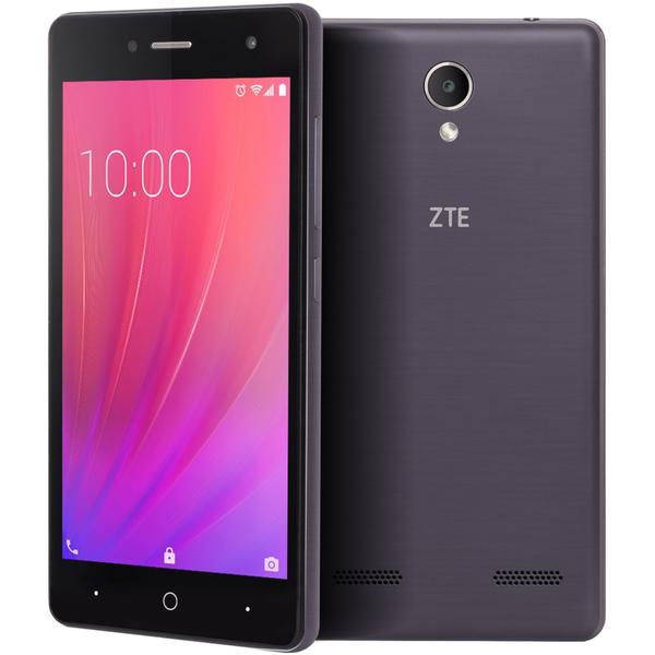 Smartphone ZTE Blade A320, Dual SIM, 5.0'' IPS Multitouch, Quad Core 1.1GHz, 1GB RAM, 8GB, 8MP, 4G, Jet Black