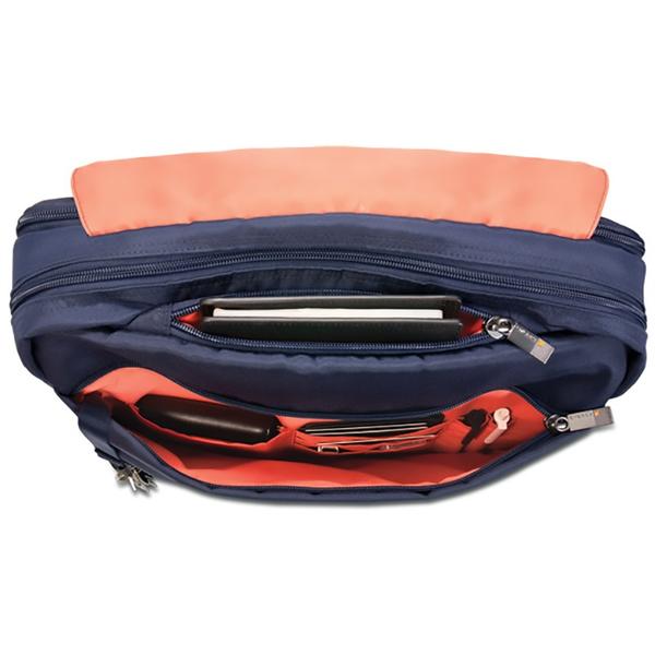 Geanta Notebook Everki ContemPRO Shoulder Bag Navy, 14.1'', Albastru