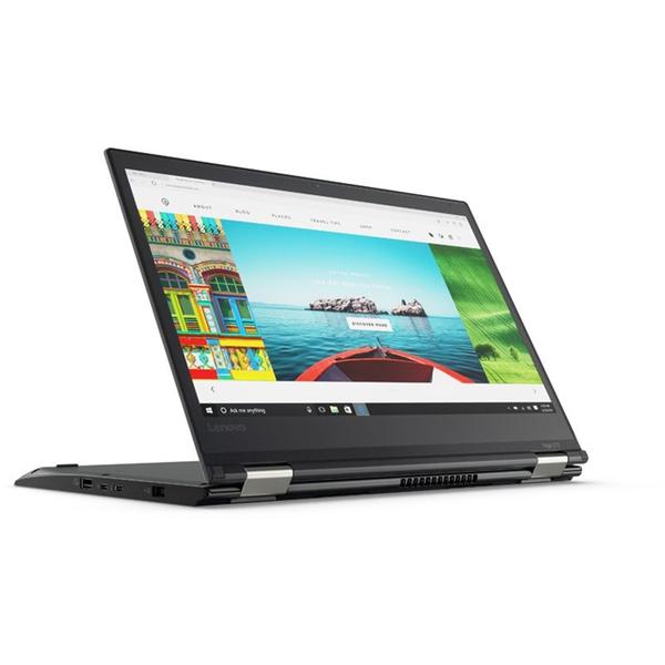Laptop Lenovo ThinkPad Yoga 370, 13.3'' FHD Touch, Core i5-7200U 2.5GHz, 8GB DDR4, 256GB SSD, Intel HD 620, FingerPrint Reader, Win 10 Pro 64bit, Negru