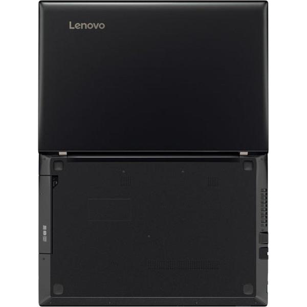 Laptop Lenovo V510-15, 15.6'' FHD, Core i5-7200U 2.5GHz, 8GB DDR4, 256GB SSD, Intel HD 620, FingerPrint Reader, Win 10 Pro 64bit, Negru