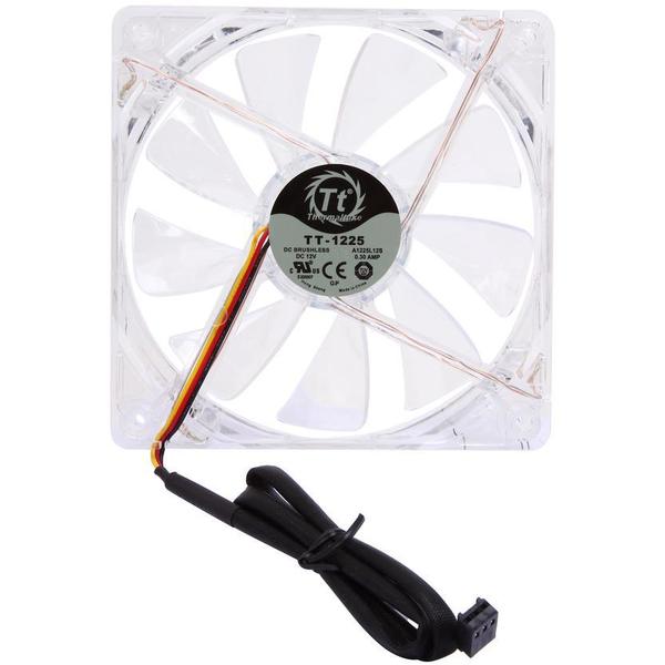 Ventilator PC Thermaltake Pure 12 Red LED, 120mm