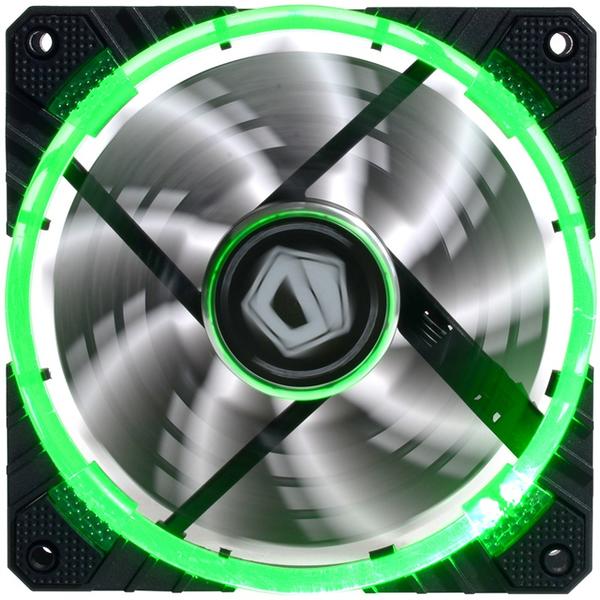 Ventilator PC ID-Cooling CF-12025-G Green LED, 120mm