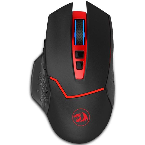 Mouse gaming Redragon Mirage, Wireless, USB, Optic, 4800dpi, Negru