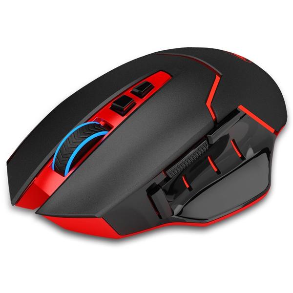 Mouse gaming Redragon Mirage, Wireless, USB, Optic, 4800dpi, Negru