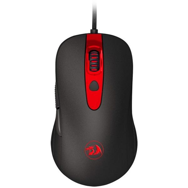 Mouse gaming Redragon Cerberus, USB, Optic, 7200dpi, Negru/Rosu