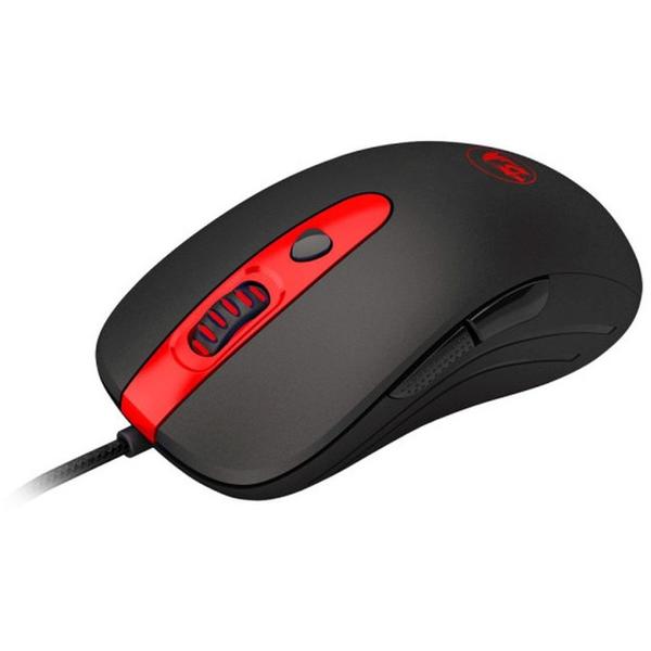 Mouse gaming Redragon Cerberus, USB, Optic, 7200dpi, Negru/Rosu