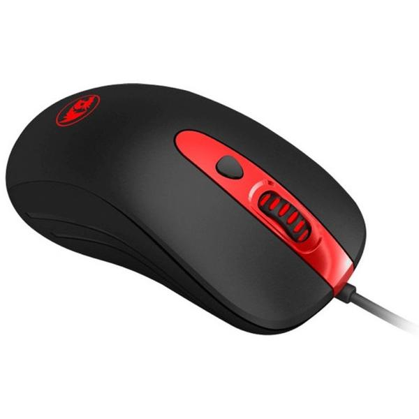 Mouse gaming Redragon Cerberus, USB, Optic, 7200dpi, Negru/Rosu