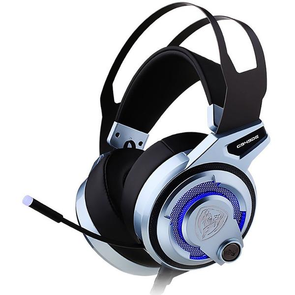 Casti gaming Somic G949DE, USB, Argintiu