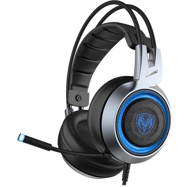 Casti gaming Somic G951, USB, Argintiu